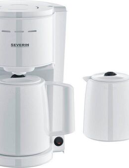 Severin Filterkaffeemaschine KA 9309 mit 2 Thermokannen, 1l Kaffeekanne, Papierfilter 1x4, zwei Theromkannen für doppelten Kaffeegenuss
