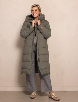 Zhrill Steppmantel 2 in 1 Mantel und Weste Kapuze abnehmbar