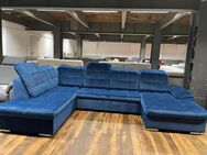 Samt Wohnlandschaft Sofa Bettfunktion / Kasten Sofort ★330 cm NEU - Hamburg Hamburg-Mitte