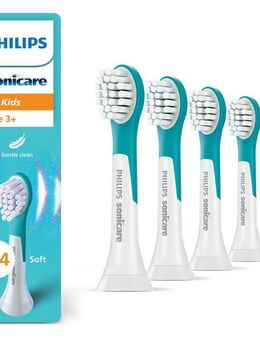 Philips Sonicare Aufsteckbürsten For Kids, für Milchzähne geeignet, ab 3 Jahren, für jedes Sonicare Handstück