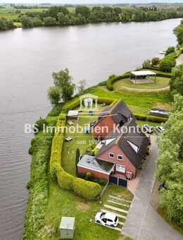 Dornumersiel! Renditestarke Pension mit 10 DZ u. 1 Fewo in Top Lage! - Dornum