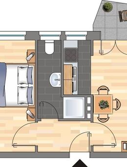 Demnächst frei! 2-Zimmer-Wohnung in Düsseldorf - Düsseldorf