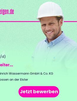 Bauleiter (m/w/d) - Crossen (Elster)