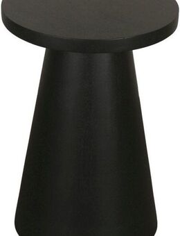 byLIVING Beistelltisch Cone, aus Massivholz in schwarz oder white wash, verschiedenen Größen