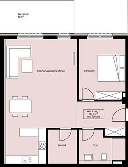 Moderne 2-Zimmer Untergeschoßwohnung in Schlitz (Wohnung 0.1) - Schlitz