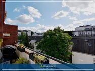 Rotherbaum - Attraktive, vermietete 3 Zi.-ETW mit großem Südbalkon, TG-Stellplatz und Personenaufzug - Hamburg