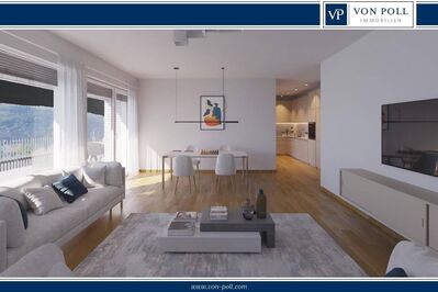 Exklusive Penthouse-Wohnung mit unverbaubarem Blick über den Frauenwald
