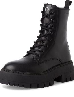 Tamaris Schnürstiefelette, Blockabsatz, Plateau, Schnürboots mit Touch It-Ausstattung