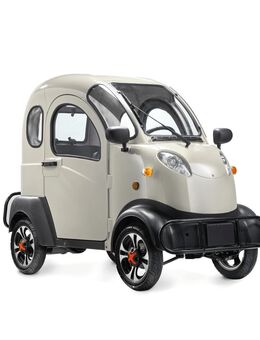 E-Kabinenroller "Urban Hopper" , 2500W, Max Geschwindigkeit 45km/h, Blei-Gel-Akku, 50km Reichweite, Straßenzulassung ab 4890€* - Frankfurt (Main) Fechenheim
