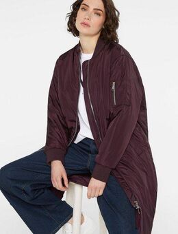 SENSES.THE LABEL Langjacke mit Two-Way-Zipper