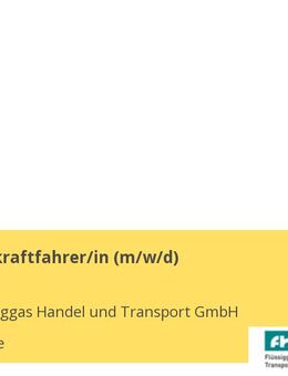 Gefahrgutkraftfahrer/in (m/w/d) - Karlsruhe