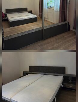 neuw. Schlafzimmer komplett/Bett 1,80 x 2,00m/ Spiegelschrank - Langenfeld (Rheinland)