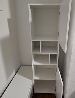 weiße Wohnwand 2 teilig - Krefeld