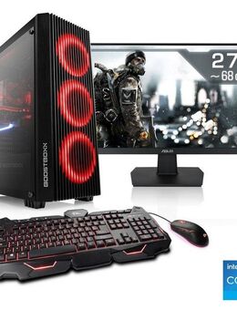 CSL Speed V25135 Gaming-PC-Komplettsystem (27", Intel® Core i5 12400F, GeForce RTX 3050, 16 GB RAM, 1000 GB SSD)