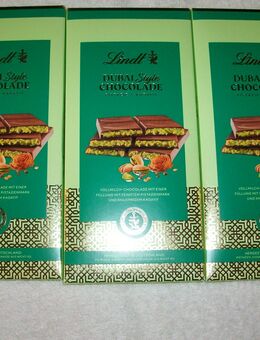 LINDT DUBAI STYLE SCHOKOLADE VOLLMILCH MHD 01 / 2026 - Hamburg Bergedorf
