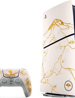PlayStation 5 PlayStation5-Konsole – Ghost of Yōtei Gold Limited Edition Bundle, PlayStation 5 Disk – Limited Edition Ghost of Yotei