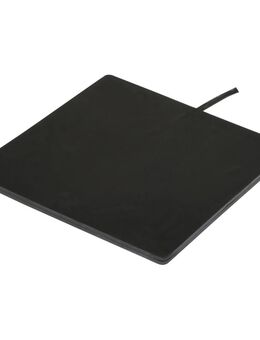 Kerbl Hobbyfarming Gummi-Heizplatte - L 24 x B 24 x H 0,7 cm