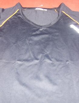 SPORTSHIRT *NEU* SCHWARZ / ORANGE GRÖSSE M - Großostheim