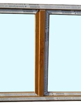 Kunststofffenster, neu auf Lager 150x120 cm 2-fl (bxh) Eiche Gold - Essen