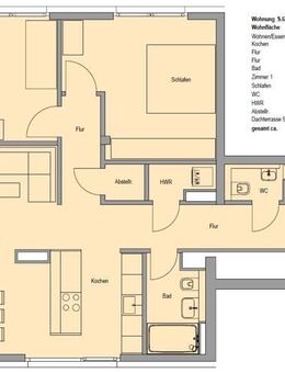 SOFORTBEZUG! Attraktive Studio-Wohnung mit Dachterrasse und Traumblick! Nachhaltiger KfW 55-Standard - Frankfurt (Main)