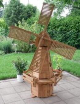 Holländer Windmühle 160 cm Gartendeko - Hergisdorf
