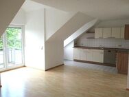 Gemütliche 2-Zimmer-DG-Wohnung mit EBK und 2 Balkone - Haag (Amper)