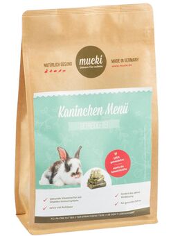 Mucki Kaninchen Menü Getreidefrei - 2 kg