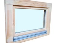 Holzfenster 80x60 cm (bxh), Europrofil Kiefer,neu auf Lager - Essen