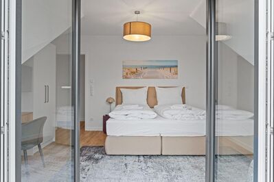 Atemberaubende Ferienwohnung mit Meerblick und Sauna