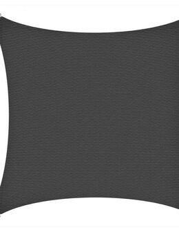 Sonnenschutzsegel Schattenspender 5 x 5 m Sonnensegel HDPE anthrazit - Eltville (Rhein)