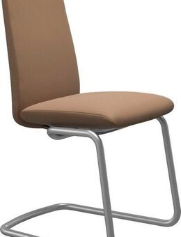 Stressless® Polsterstuhl Laurel, Low Back, Größe M, mit Beinen aus Stahl in Chrom matt