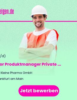 Junior Produktmanager Private Label (m/w/d) - Frankfurt (Main)
