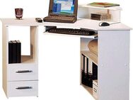 VOGL Möbelfabrik Schreibtisch Sam, in 2 Größen, mit Tastaturauszug & Monitoraufsatz, opt. Towerfach