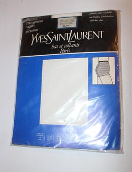 Orig. Yves Saint Laurent Damen Strumpfhose weiß Gr. 44-46 Neu - Nürnberg
