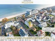 Ostsee-Wohnung mit Meerblick in Toplage mitten im Zentrum von Scharbeutz - Scharbeutz