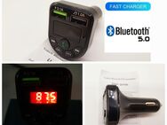 3in1 Bluetooth FM Transmitter Ladegerät Freisprecheinrichtung Neu - Neumünster