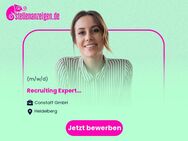 Recruiting Expert (m/w/d) - Heidelberg