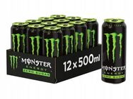 Monster Energy Zero Sugar - Energetisches Getränk ohne Zucker, 12x500ml - Ingolstadt