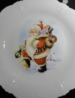 TIRSCHENREUTH Bavaria Weihnachtsteller NIKOLAUS Sammlerteller - Köln