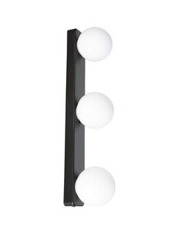 Paulmann Wandleuchte Selection Bathroom Gove IP44 max. 3x20W Balken Glas/Metall, ohne Leuchtmittel, G9