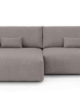 OTTO home Ecksofa MATTS Schlafsofa mit Bettkasten, Maße B/T/H: 265/159/89 cm, L-Form mit Recamiere rechts oder links, hoher Sitzkomfort
