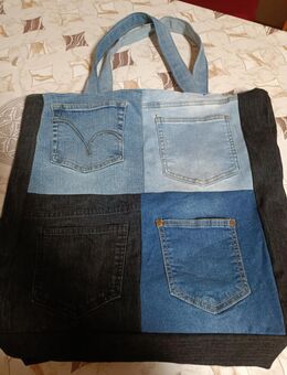 Jeans Tasche Einkaufstasche Neu Handgemacht - Doberlug-Kirchhain Zentrum