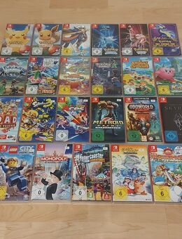 Switch Spiele Pokemon Pikachu Evoli Mario Kirby Animal Crossing - Feuchtwangen
