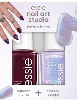 essie Nagellack-Set Essie Nagellack Nail Art Studio Set, Hochwertig, langanhaltend, deckende Farbkraft und glatte Nägel.