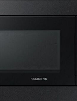 Samsung Mikrowelle MG20A7013CB/EG, Grill, Mikrowelle, 20 l, Garen, Backen & Grillen mit pflegeleichten Keramik-Emaille Innenraum