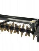 Belüfter Vertikutierer 2in1 HÖHENVERSTELLBAR komplett Set Sportanlage Rasentraktor Anhänger Set43 in 42105