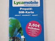 Lycamobile Sim Karte - Prepaid - aktiviert - Erkrath (Fundort des Neanderthalers)