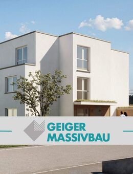 Idyllisch und ruhig Wohnen mit Fernblick, Südbalkon, Tageslichtbad & Gäste-WC - KfW Effzienzhaus 55! - Albstadt
