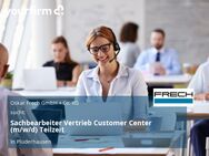Sachbearbeiter Vertrieb Customer Center (m/w/d) Teilzeit - Plüderhausen