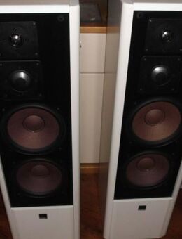 MB QUART 980S Lautsprecher Boxen Standlautsprecher weiß Klavierlack Quart 980 S - Friedrichshafen